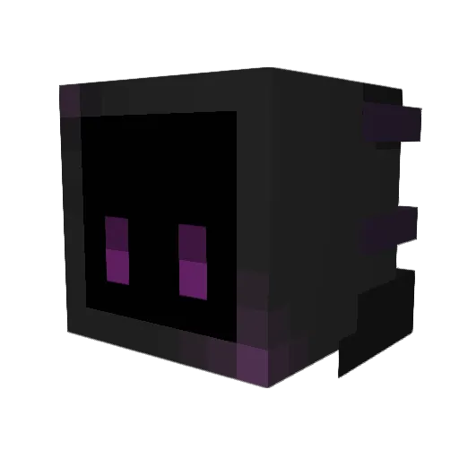 KHLDOOV Minecraft avatar head, 3D render
