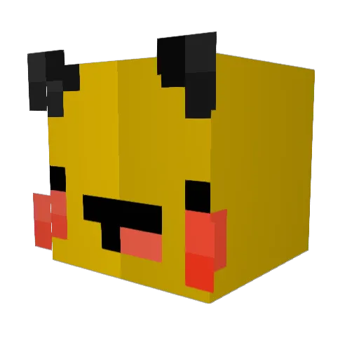 KHYCACHU_PLAYZPC Minecraft avatar head, 3D render