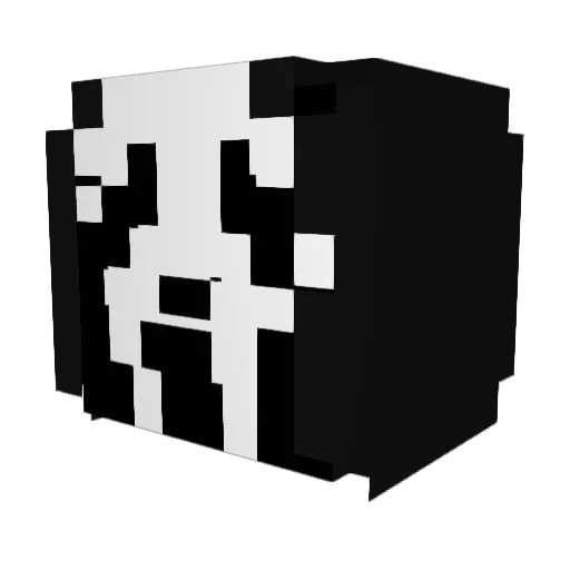 KHdestiny13 Minecraft avatar head, 3D render