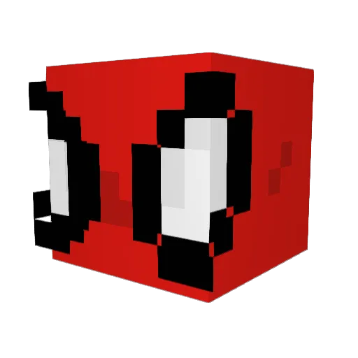 KHob101 Minecraft avatar head, 3D render