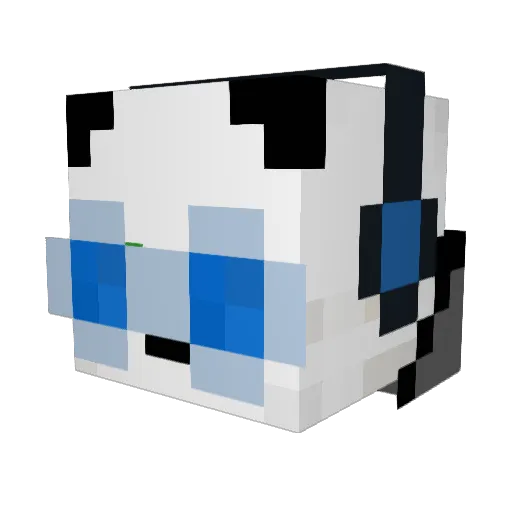 KILL3R5115 Minecraft avatar head, 3D render