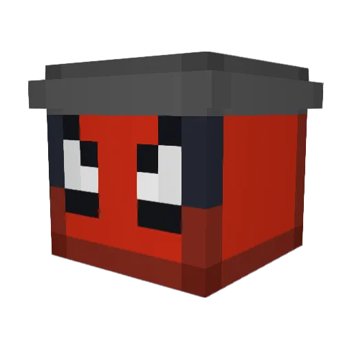 KILL4PWNY Minecraft avatar head, 3D render