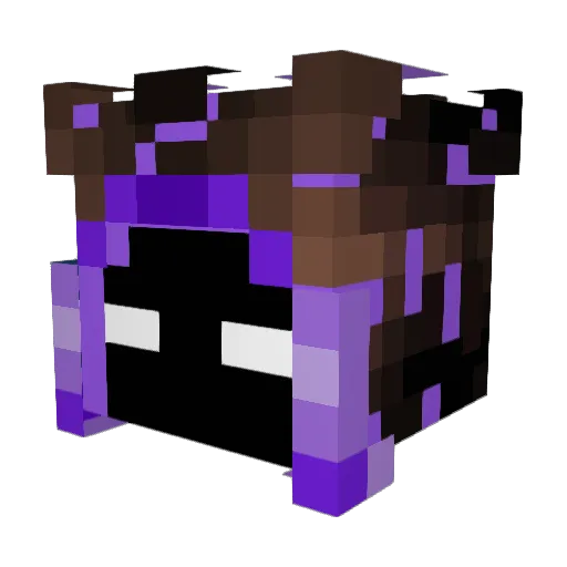 KILLER115R Minecraft avatar head, 3D render