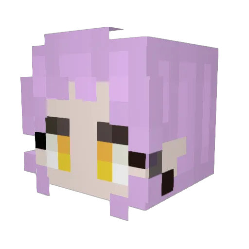 KILLERG0DBR Minecraft avatar head, 3D render