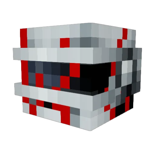 KILLER_KATZ Minecraft avatar head, 3D render