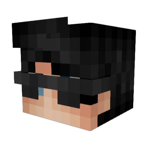 KILLSHOT2188 Minecraft avatar head, 3D render