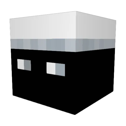 KIL_A Minecraft avatar head, 3D render