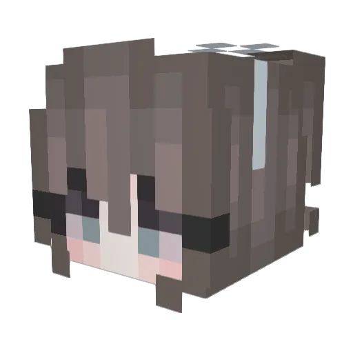 KIMHAEUN0220 Minecraft avatar head, 3D render