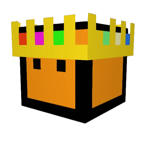 KIM_KIM1127 Minecraft avatar head, 3D render