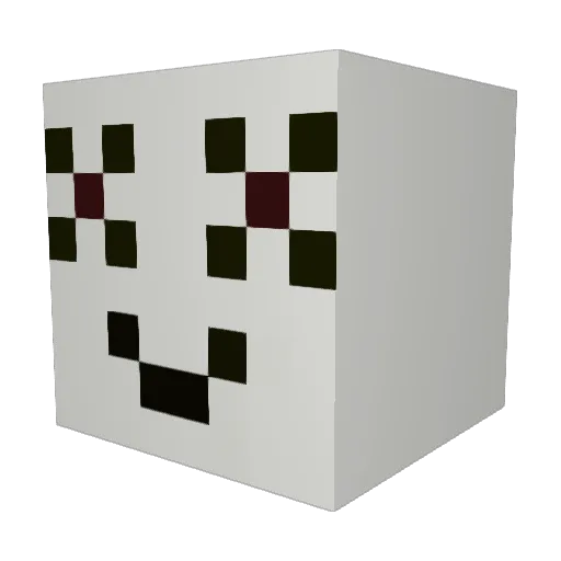 KINGBEAST5665 Minecraft avatar head, 3D render