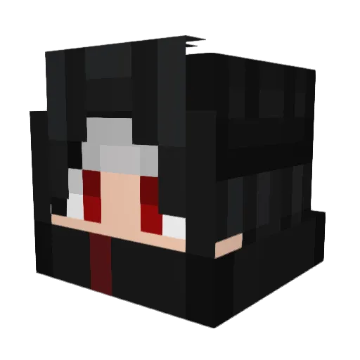 KINGCHECHE Minecraft avatar head, 3D render