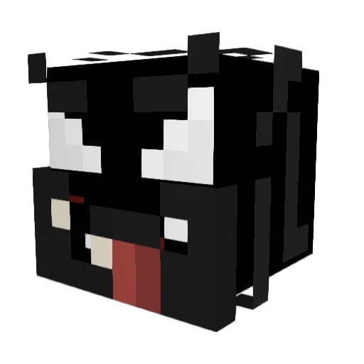 KINGDOMHeartsXD Minecraft avatar head, 3D render