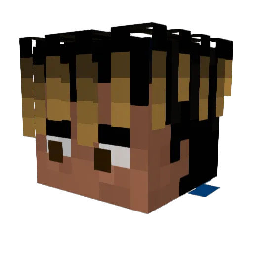 KINGHENRYYY Minecraft avatar head, 3D render