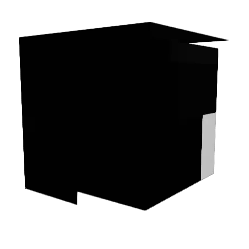 KINGLILZ Minecraft avatar head, 3D render
