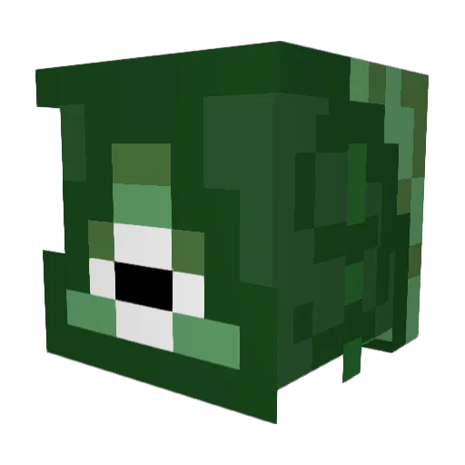 KINGMAX123 Minecraft avatar head, 3D render