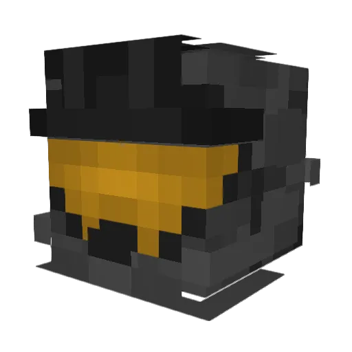 KINGOFZOMBIES52 Minecraft avatar head, 3D render