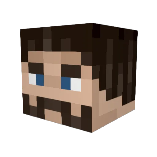 KINGOPTIMUS24 Minecraft avatar head, 3D render