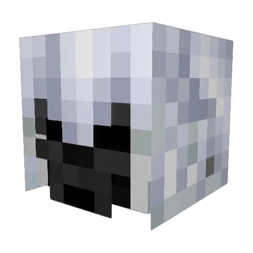 KINGTEPHO Minecraft avatar head, 3D render