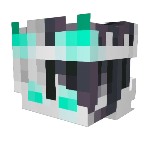 KING_SUNGEUN Minecraft avatar head, 3D render