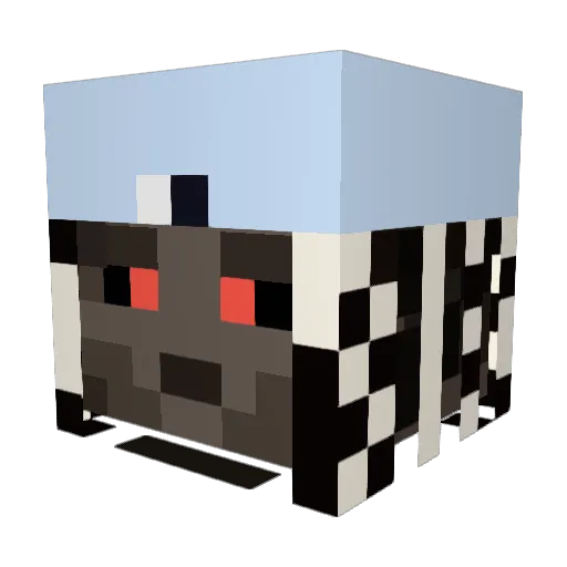 KING_VON_FAN Minecraft avatar head, 3D render