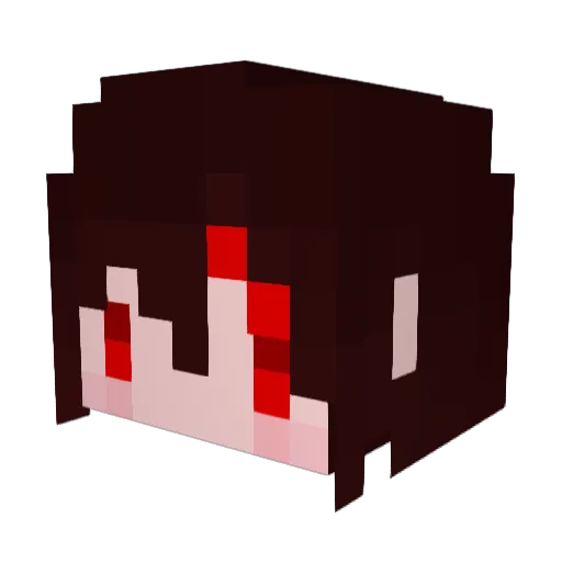 KINO1108 Minecraft avatar head, 3D render