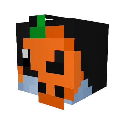 KINTSUGI_LIFTS Minecraft avatar head, 3D render