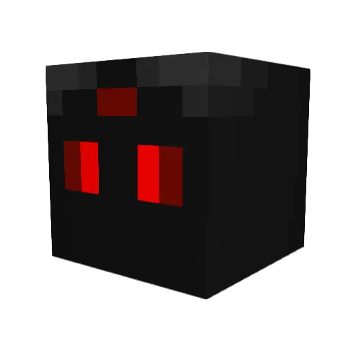 KIRIEIIIKA616 Minecraft avatar head, 3D render