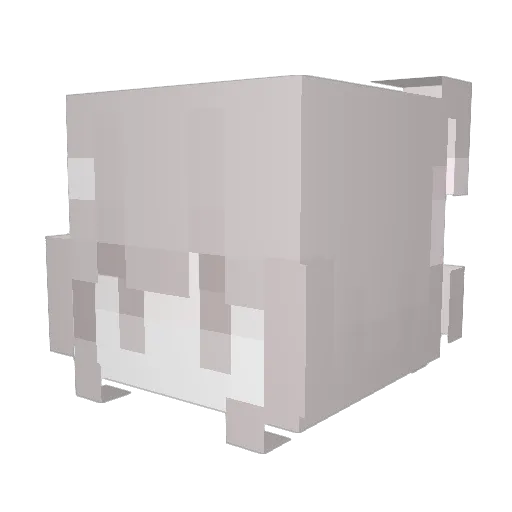 KITTYKAYCE Minecraft avatar head, 3D render