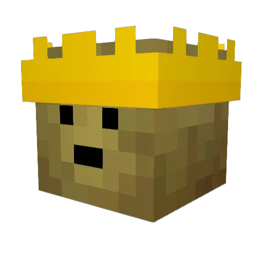 KIWIGAMING7 Minecraft avatar head, 3D render
