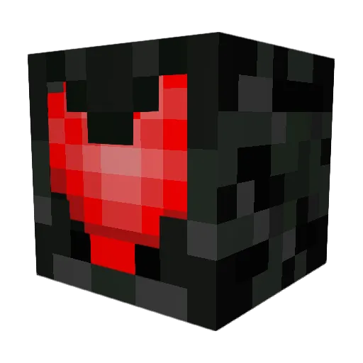 KIZER125 Minecraft avatar head, 3D render