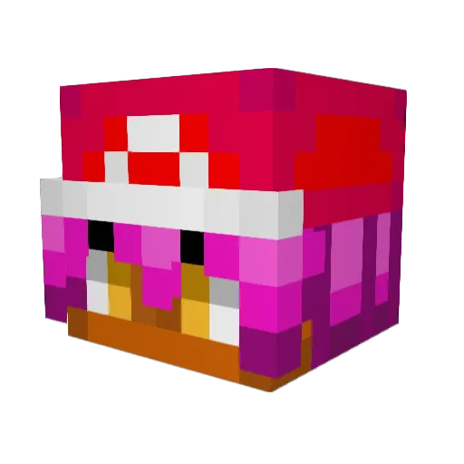 KIllerEvans Minecraft avatar head, 3D render