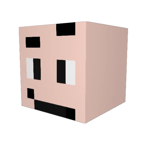 KIngbob22nd Minecraft avatar head, 3D render