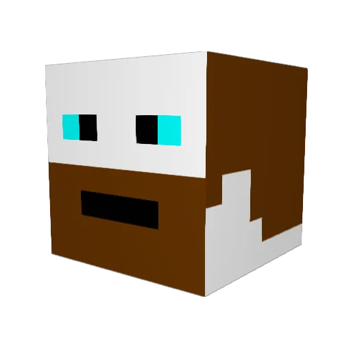 KIngbrendan8565 Minecraft avatar head, 3D render