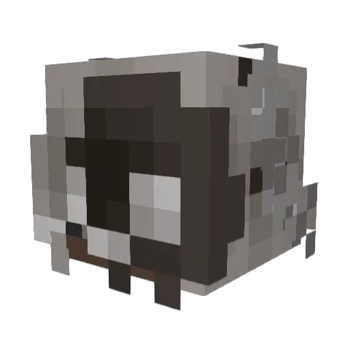 KJAkiko Minecraft avatar head, 3D render