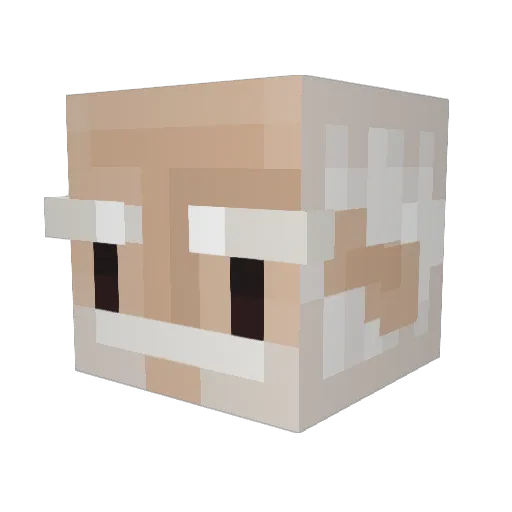KJSFisheries Minecraft avatar head, 3D render