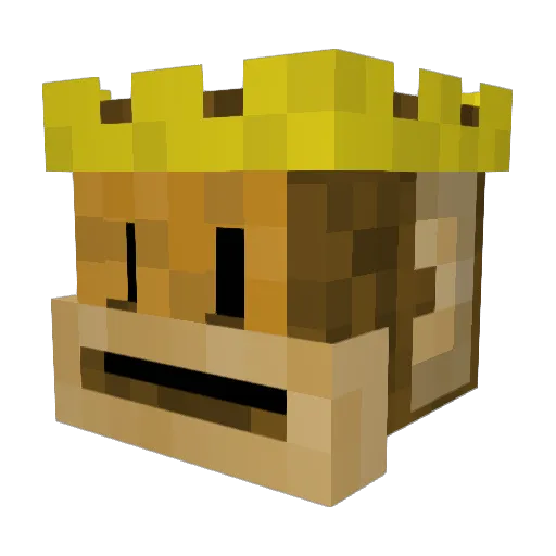 KKARMY123 Minecraft avatar head, 3D render