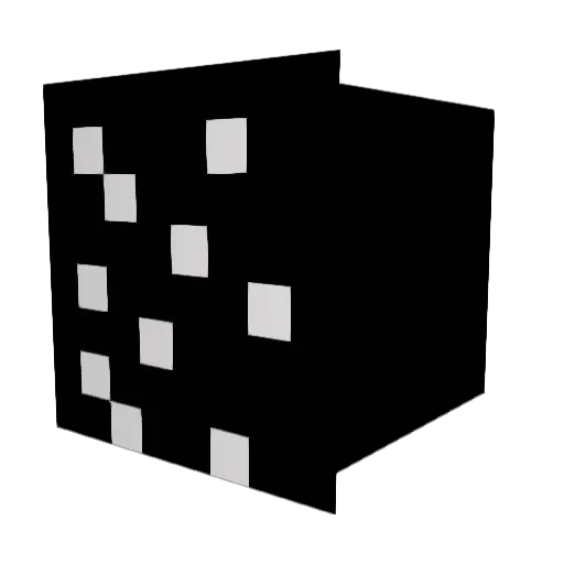 KKBamBik Minecraft avatar head, 3D render