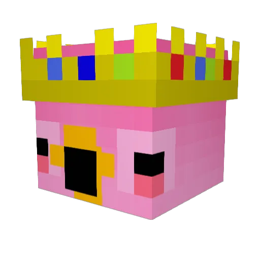KKCz26 Minecraft avatar head, 3D render
