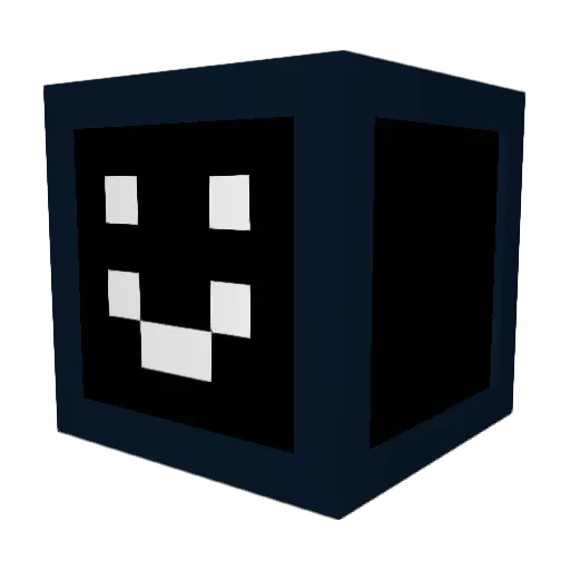 KKG5418 Minecraft avatar head, 3D render
