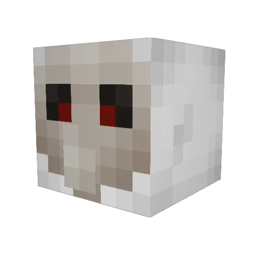 KKahuna Minecraft avatar head, 3D render
