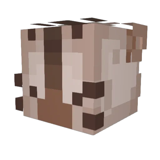 KKcat Minecraft avatar head, 3D render
