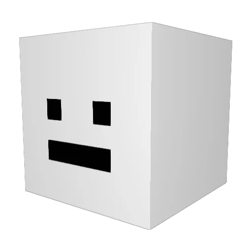 KKeh_ Minecraft avatar head, 3D render