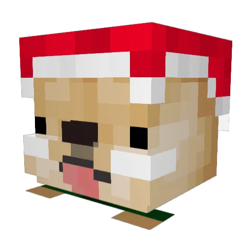 KLA2011 Minecraft avatar head, 3D render
