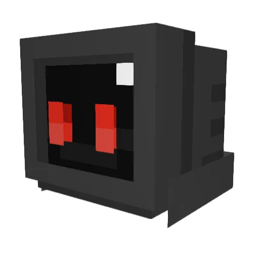 KLAPEKpl Minecraft avatar head, 3D render