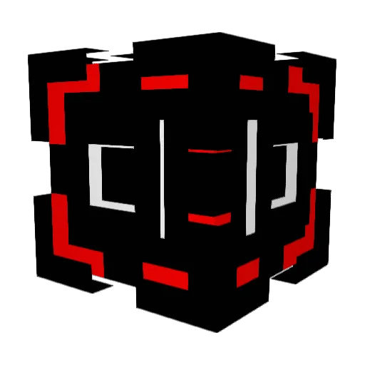 KMTE1 Minecraft avatar head, 3D render