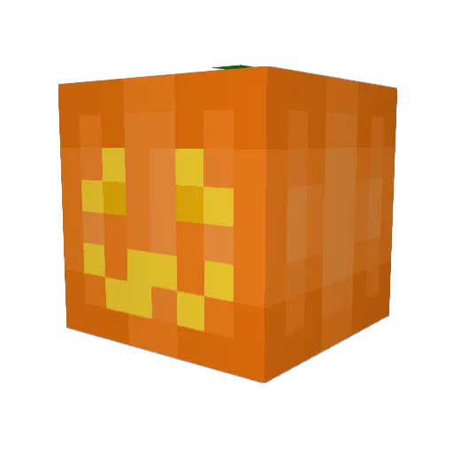 KMW24 Minecraft avatar head, 3D render