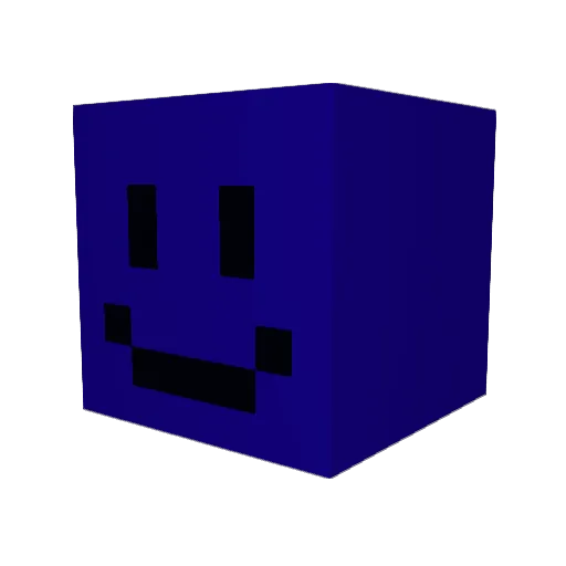 KMartinz Minecraft avatar head, 3D render