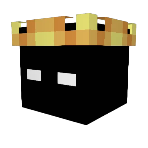 KMolt Minecraft avatar head, 3D render