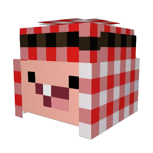 KMoon59 Minecraft avatar head, 3D render