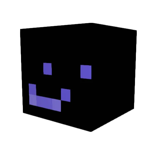 KNDZ Minecraft avatar head, 3D render